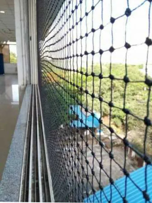 Safety netting installation